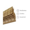Chicology Light Filtering Bamboo Roman Curtain Shade - 4 of 4