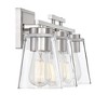 Savoy House Calhoun 3 - Light Vanity in  Satin Nickel - 4 of 4