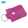 Unique Bargains Portable Genuine Leather Key Rings 2 Pcs - 3 of 4