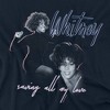 Men’s Whitney Houston Saving All My Love Double Portrait Long Sleeve T-Shirt - 2 of 4