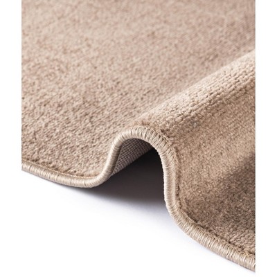 Light Brown SoHo Collection 6' x 9' Easy-Care Synthetic Rug