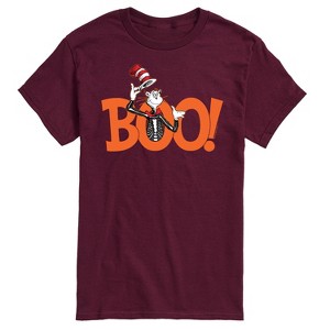 Men's - Dr. Seuss - Cat in the Hat Boo Cat Short Sleeve Graphic T-Shirt - 1 of 4