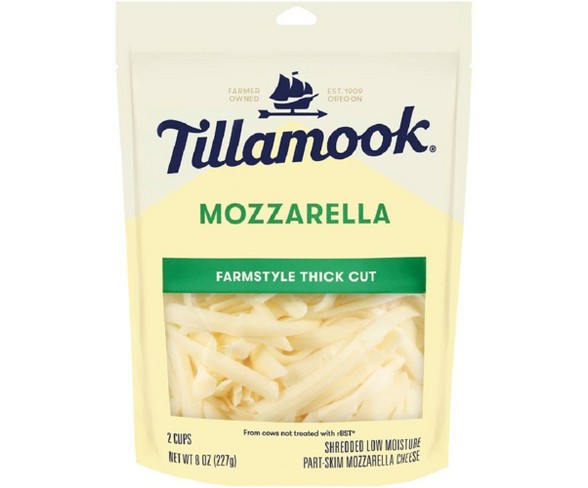 Tillamook Shredded Mozzarella Cheese - 8oz
