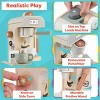 Hey Play 11PC Wooden Kids Coffee Playset - 4 of 4