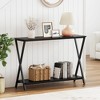 Narrow Console Table – Tier Storage Shelf Sofa Table (for Living Room/Hallway/Bedroom) - 2 of 4