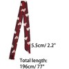 Allegra K Women's Narrow Hair Wrist Scarf Neckerchief - 3 of 4