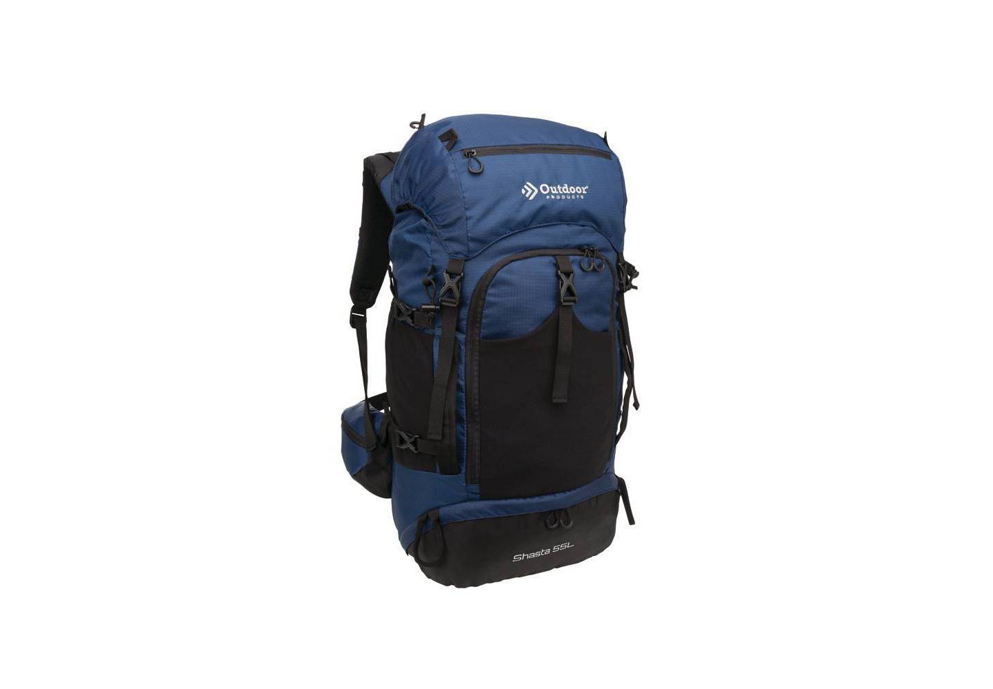 Рюкзак Outdoor Products Shasta 55L Technical Frame - Navy Blue, цвет: Тёмно-синий — фото 1