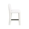Meridian Furniture,Amari Chenille Fabric Stool - 4 of 4