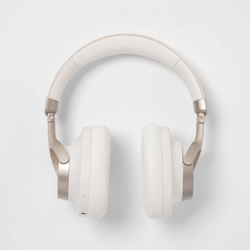 White over discount ear wireless headphones