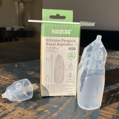 haakaa Aspirateur nasal en silicone pour bébé