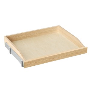LOVMOR Pull Out Cabinet Organizer 10.5" W x 21" D, Soft Close Slide Out Drawer Storage for Kitchen, Pull-Out Organizer Storage for Base Cabinet - 1 of 4