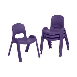 ECR4Kids SitRight Chair, 4-Pack - 1 of 4