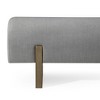 Maven Lane Juno Contemporary Fabric Wooden Bench - 4 of 4