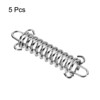 Unique Bargains Tent Awning Tarps Spring Buckle Stainless Steel Rope Tensioner Silver Tone 3.5"x1.2" - 3 of 4