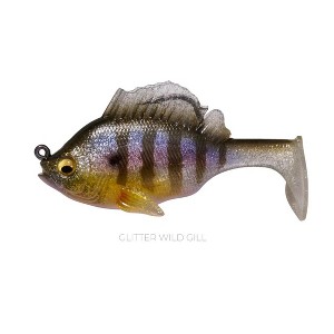 Megabass Sleepergill 3.2" 3/4oz Swimbait, Glitter Wild Gill - 1 of 4