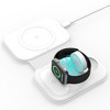 Link 3-in1 Magnetic Folding Wireless Charger Great For Travelling - Works With Phone, Watch and Earbuds - 2 of 4