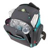 Fisher-Price Kaden Backpack Diaper Bag - Aqua/Gray - image 4 of 4