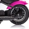 Electric Motorcycle for Kids, 24V 250W Kids Electric Dirt Bike, Two Speed Max Up to 14MPH & 60 Minutes Continuous, with Led Lights - 4 of 4
