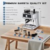 20 Bar Pressure Espresso Machine with Grinder,1.5L Removable Water Tank - 2 of 4