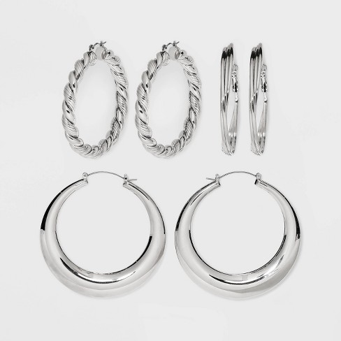 Target silver deals earrings