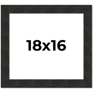 PosterPalooza | Contemporary Black Picture Frame - UV Acrylic, Backing Board, Hanging Hardware Included - 1 of 4