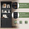 Sapphtopaz Modern Bookcase with Open Shelves, Display Storage Bookshelf for Living Room, Home Office - 2 of 4