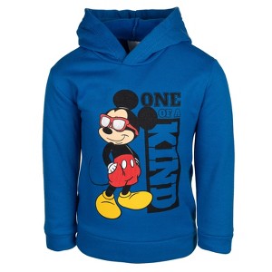 Disney Mickey Mouse Goofy Donald Duck Fleece Pullover Hoodie Infant to Big Kid - 1 of 4