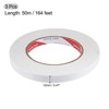 Unique Bargains Cotton Paper Double-Sided Adhesive Tape for DIY Arts Crafts 3 Rolls - 2 of 3
