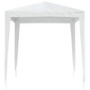 Aghana Digitals 2x2m White Polyethylene Party Tent with Heavy-Duty Iron Frame - UV & - 3 of 4