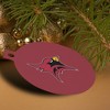 St. John Fisher College Primary Logo Aluminum Holiday Christmas Tree Ornament  3.0" (7.6 cm) x 3.37" (8.6 cm) - 4 of 4