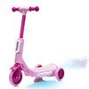 SeaCamel  2-in-1 Kids Scooter with Music, 3-Wheel Balance Bike with PU Wheels for Ages 3-6 Years,Pink - 3 of 4
