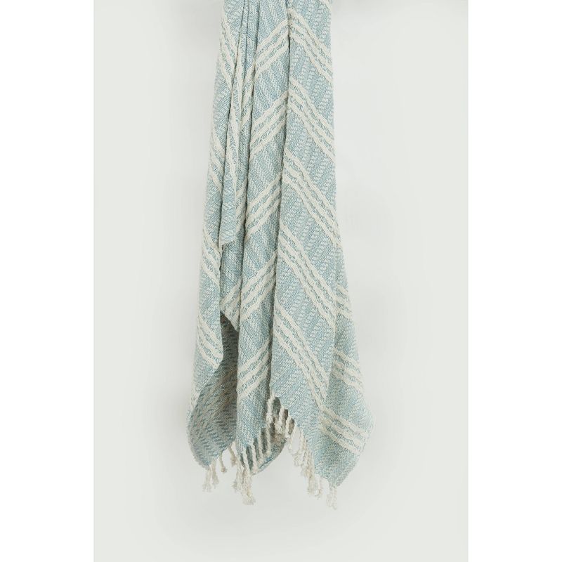 50"x60" Multi Striped Throw Blanket - Rizzy Home, 1 of 8