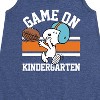 - Peanuts - Game On Kindergarten Graphic Sleeveless Aline Dress - 2 of 4