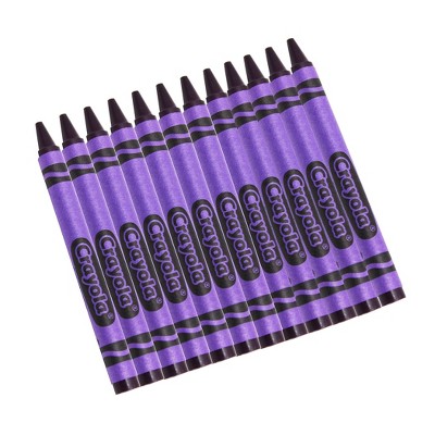 Crayola Bulk Crayons Violet 12/Box 52-0836-040