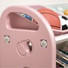VYNXARIA Multi-Functional Kids Toy Storage Organizer with 6 Bins, Pink, Ideal for Nursery and Playroom - 4 of 4