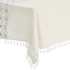 Unique Bargains Rustic Cotton Linen Waterproof Dinner Party Christmas Table Cover 1 Pc - 4 of 4