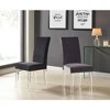 Armen Living,Armen Living Dalia Modern and Contemporary Dining Chair- Set of 2 - 3 of 3