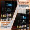 Garage Wall Cabinet with Locking 3/4 Doors and Adjustable Shelf, Metal Wall Cabinet, Floating Upper Storage Cabinet - 4 of 4