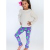 RuffleButts Girls Ruffle Leggings - 3 of 4
