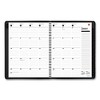 800 Range Weekly/Monthly Appointment Book, 11 x 8.25, Black Cover, 12-Month (Jan to Dec): 2025 - 4 of 4