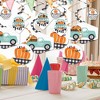 Big Dot of Happiness Happy Fall Truck - Harvest Pumpkin Party Hanging Decor - Party Decoration Swirls - Set of 40 - 2 of 4