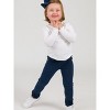 RuffleButts Baby/Toddler Girls Ruffle Leggings with Signature Rear Ruffles - 3 of 4