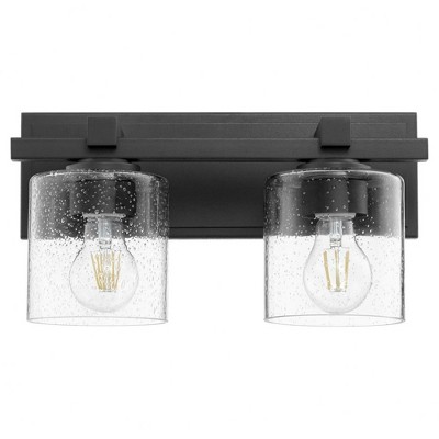 Quorum Lighting 2 - Light Vanity in  Noir