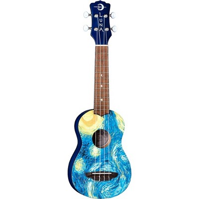 Luna Guitars Starry Night Soprano Ukulele Starry Night