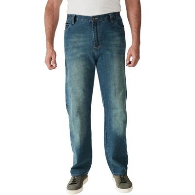 Liberty Blues by KingSize Men's Big & Tall Straight-Fit Stretch 5-Pocket Jeans