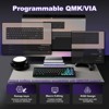 MaseiKar AL65 Wireless Mechanical Keyboard,Support QMK/VIA Software Gasket Structure,60% Hot Swappable with RGB Backlit BT/2.4G/USB-C - 2 of 4