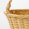 Willow Plastic Wicker Easter Basket - Spritz™ - 3 of 3