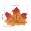 Unique Bargains Wedding Party Thanksgiving Halloween Decoration Autumn Artificial Maple Leaves - 2 of 4