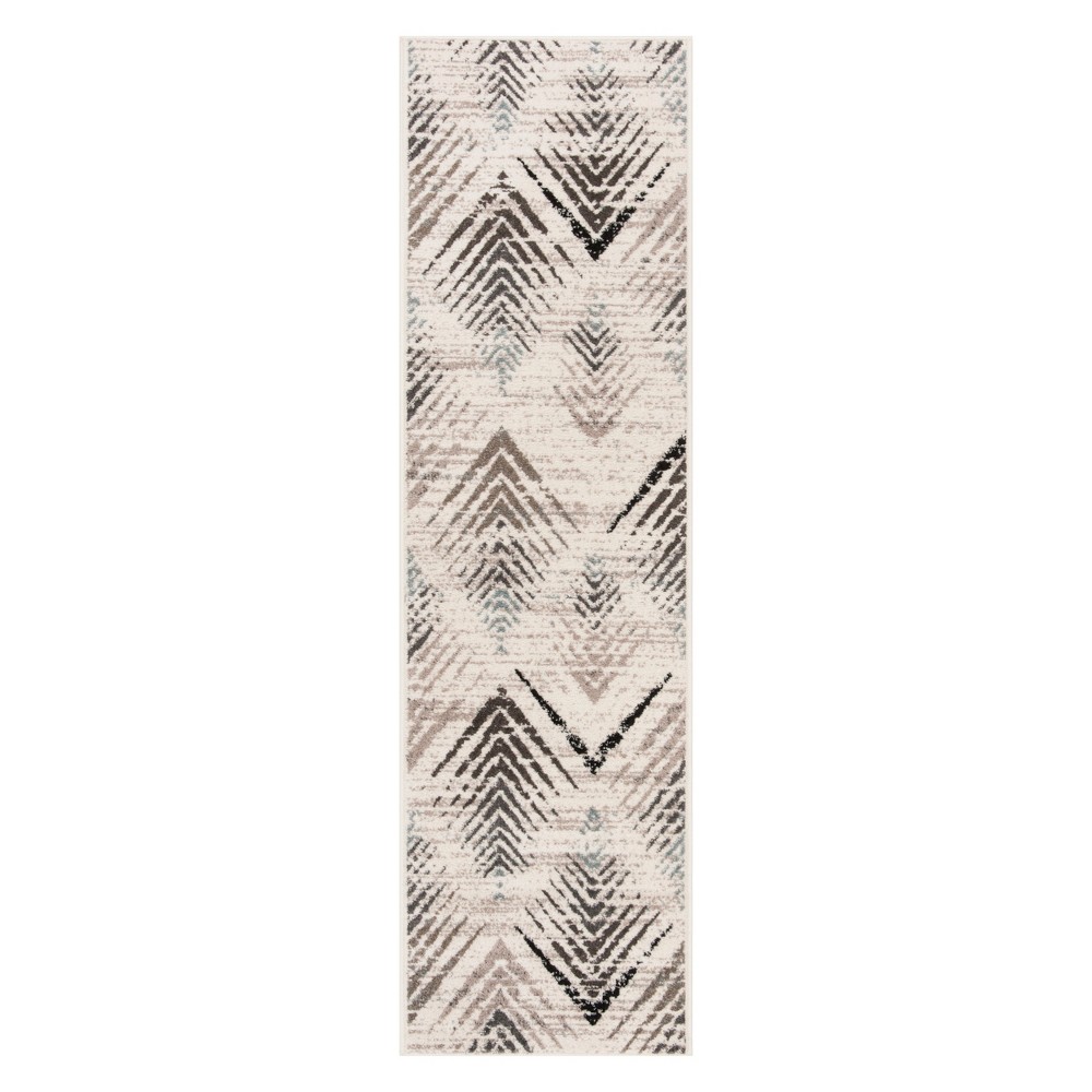  Brenda Geometric Loomed Accent Rug Cream/Beige