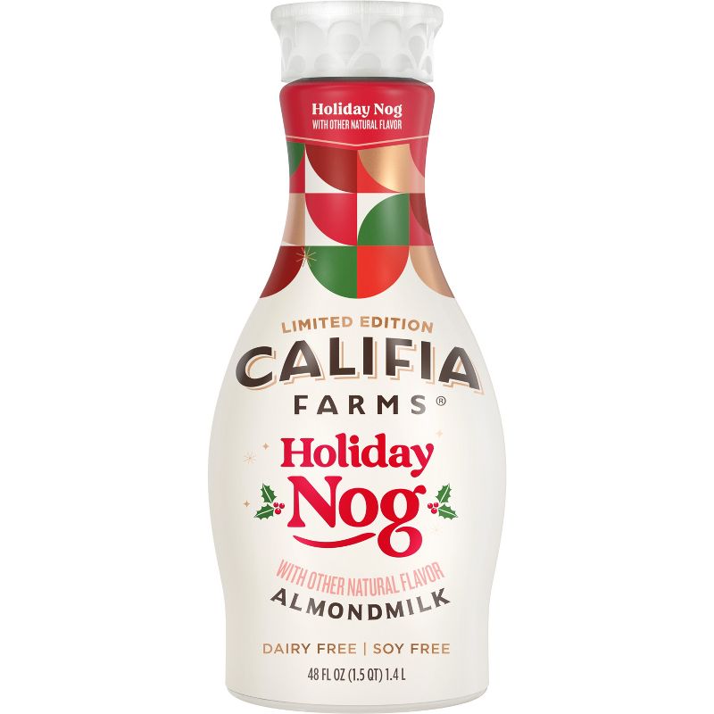 Califia Farms Holiday Nog Almondmilk - 48 fl oz, 1 of 6